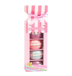 Dreamer Macaron Bath Fizzers 4 Pack