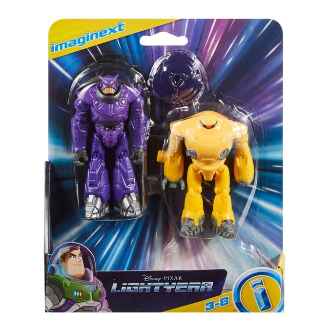  Imaginext Pixar Lightyear Duo Figure Set - Zurg & Lightyear Cyclops