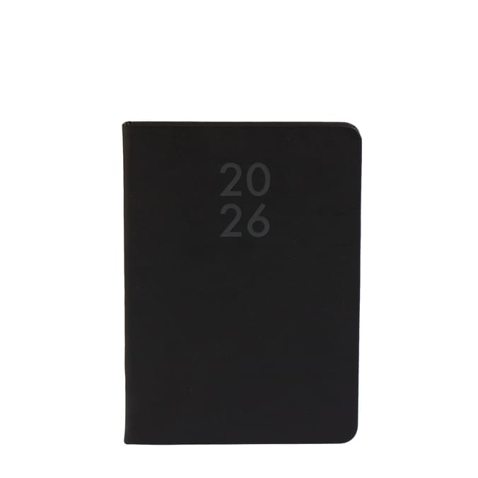 Stationery Store Faux Leather Diary 2026