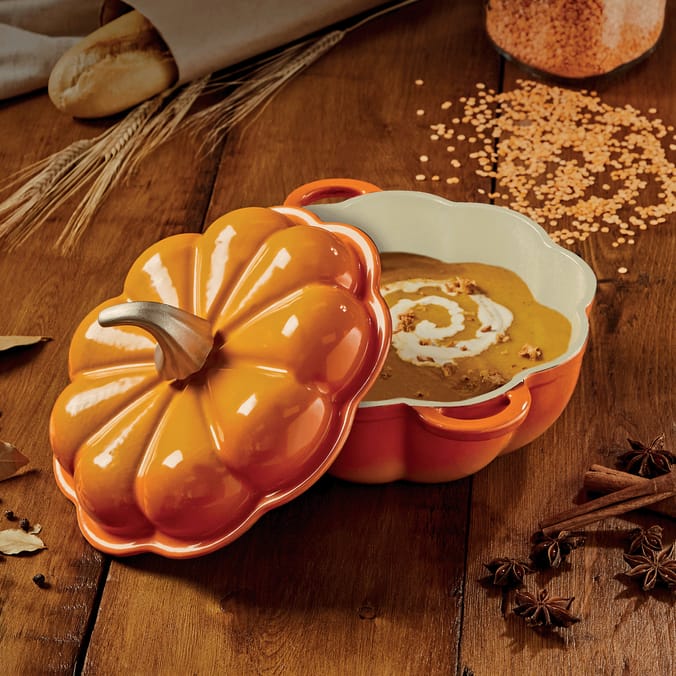 Home Collections Harvest Pumpkin Casserole Dish 2L