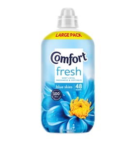 Comfort Fabric Conditioner Pack Size 1.44 Litres 48 Washes - Blue Skies