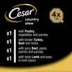 Cesar Country Stew Wet Dog Food Mixed Trays 8 x 150g