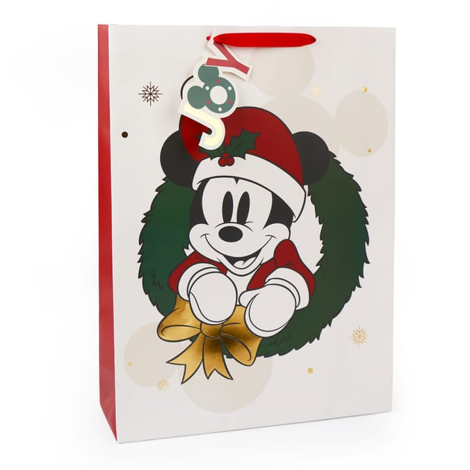 Disney Mickey And Friends Christmas Gift Bag