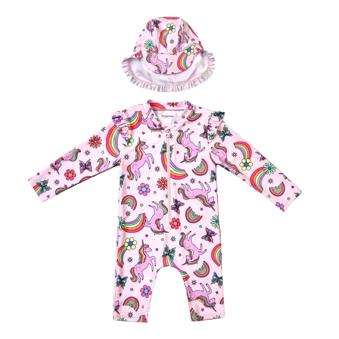 Originals UV Protection Unicorn Costume & Hat