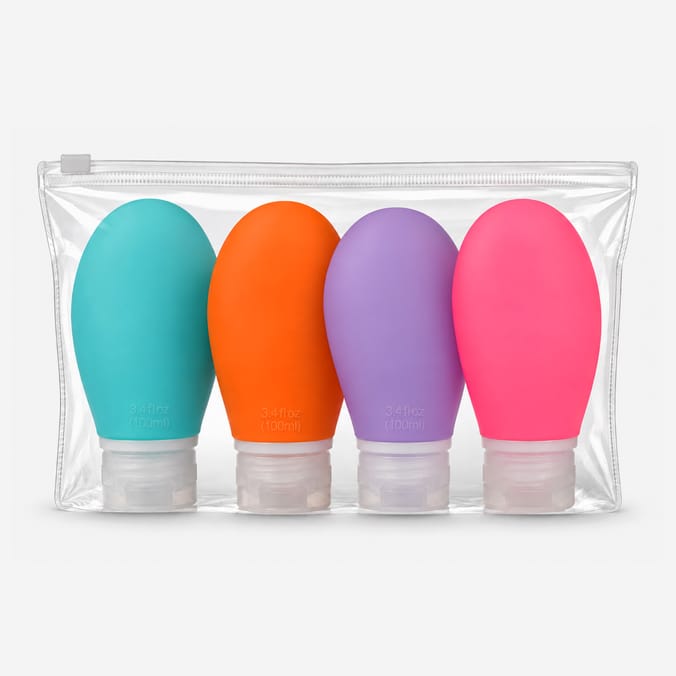 Travel Silicone Bottle Kit