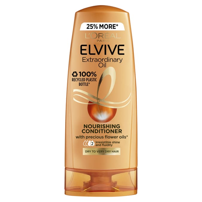 L'Oreal Paris Conditioner by Elvive Extraordinary Oil for Nourishing Dry Hair 500m