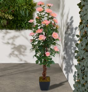 Jardin Artificial Rose Tree 120cm - Pink