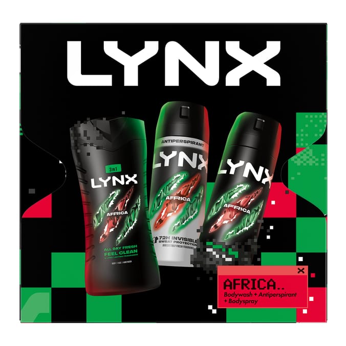 Lynx Africa Trio Gift Set