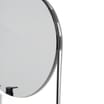 Home Collections Black Metal Wall Mirror & Shelf