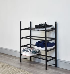 Utility 4 Tier Extending Shoe Rack 