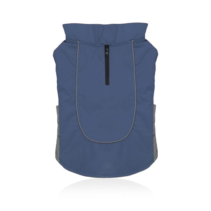 My Pets Reflective Dog Coat Navy 