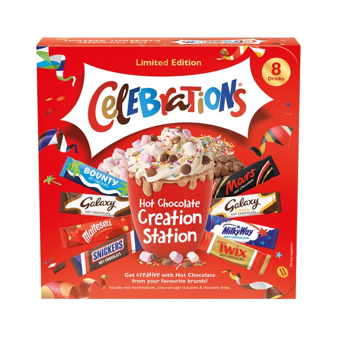 Celebrations Limited Edition Hot Chocolate Creation Station 288g