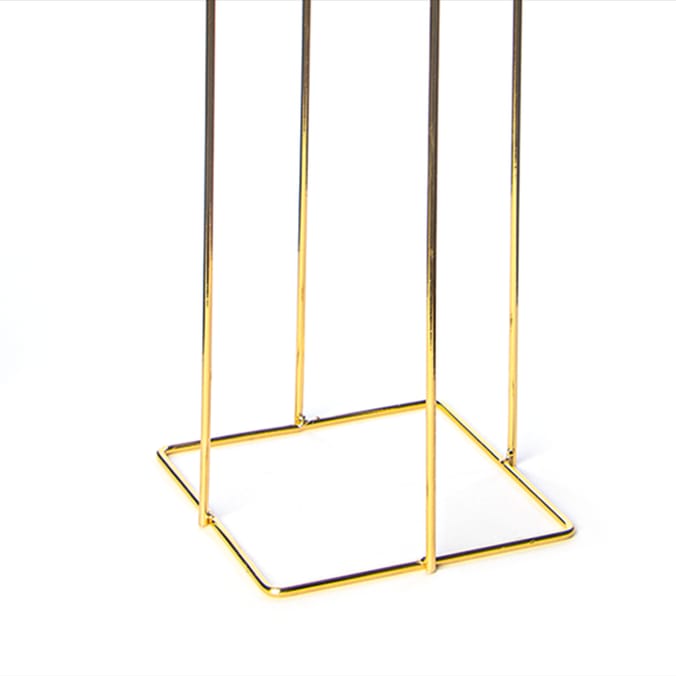 Ports of Call Grass Pot In Stand - Black