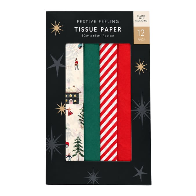 Festive Feeling Tissue Paper 12 Pack
