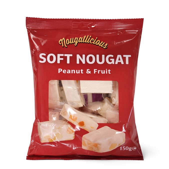 Nougatlicious Soft Nougat Peanut & Fruit 130g