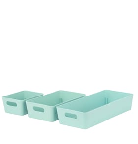 Wham Studio Slim Versatile Storage Basket Set - Teal