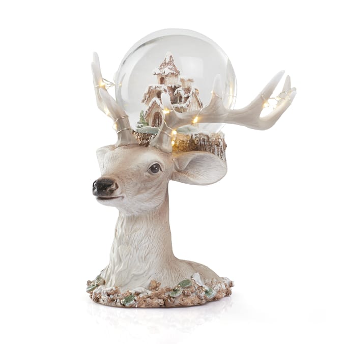 Festive Feeling LED Reindeer Snowglobe