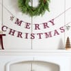 Festive Feeling Merry Christmas Bunting