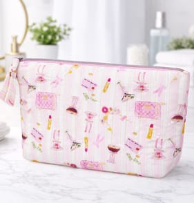 Pink Martini Cosmetic Bag