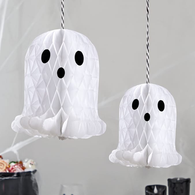 Hallow Scream Honeycomb Decoration