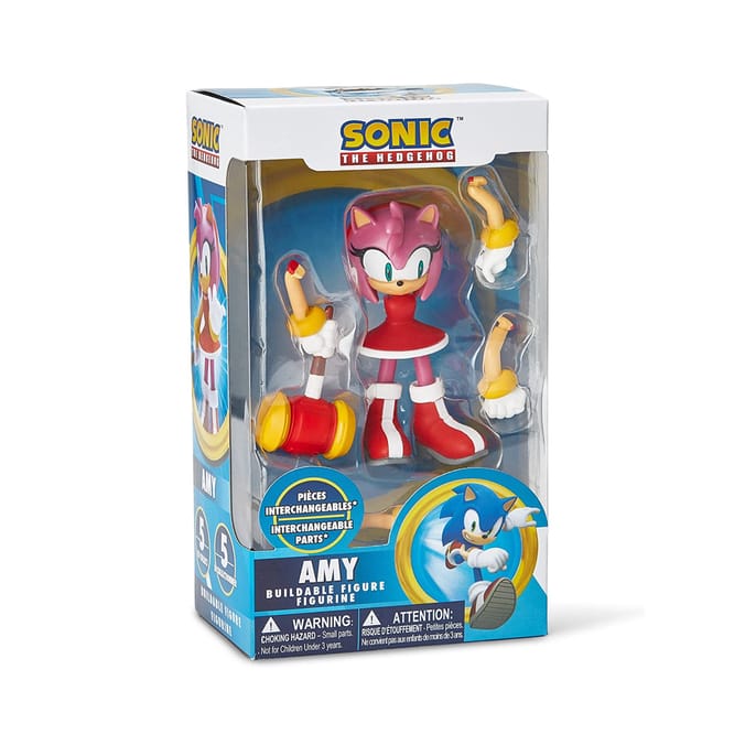 Sonic The Hedgehog Buildable Figure - Amy