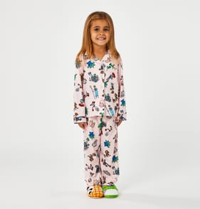 Toy Story Pink Button Up Pyjamas