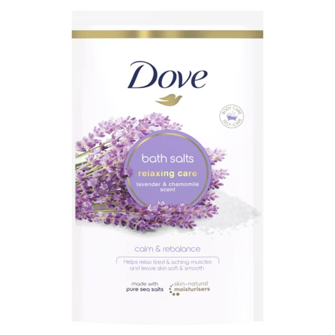 Dove Relaxing Care Bath Salt Lavender & Chamomile 900g