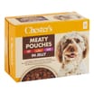 Chester's Meaty Pouches in Jelly 12 Pouches