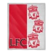 Liverpool FC Crested Sherpa Fleece Blanket