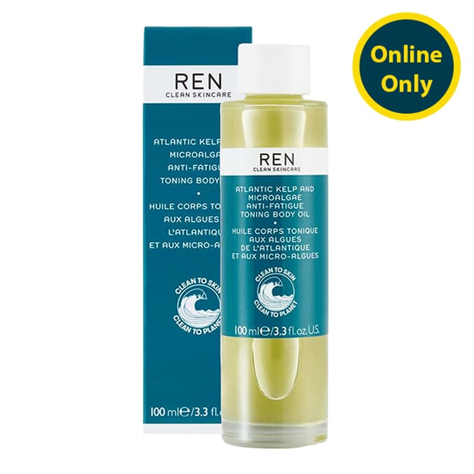 Ren Atlantic Kelp and Microalgae Anti-Fatigue Body Oil 100ml 