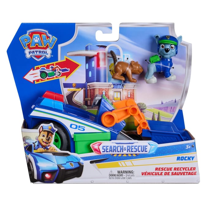 Paw Patrol Search & Rescue Rocky Rescue Recycler