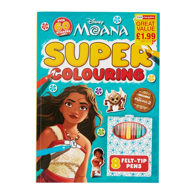 Disney Moana Super Colouring