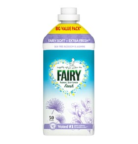 Fairy Fabric Conditioner 50 Washes 1.65 Litres - Silk Tree Blossom & Jasmine