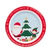 Sleigh Bells Melamine Christmas Plate