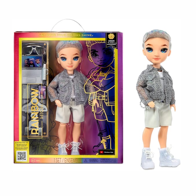 Rainbow High S23 Fashion Doll - Aidan Russell