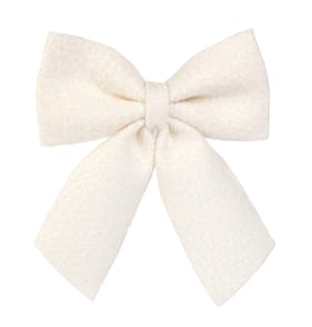 Winter Luxe Large Borg Bow