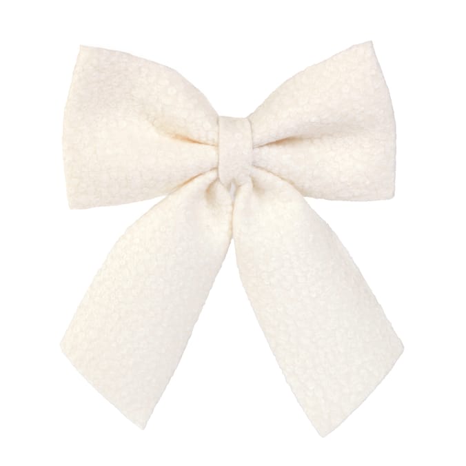 Winter Luxe Large Borg Bow