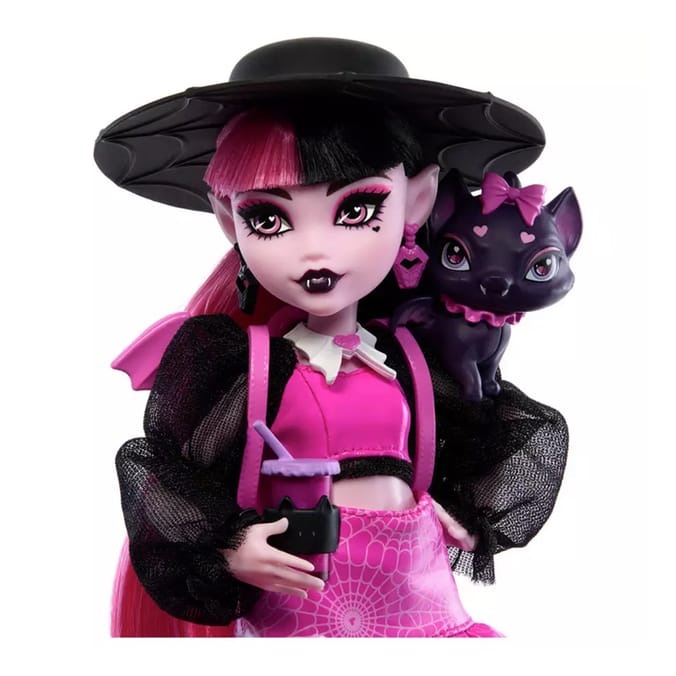 Monster High Doll with Pet & Accessories - Draculaura