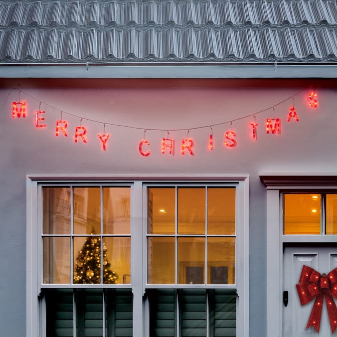 Prestige LED Merry Christmas Banner