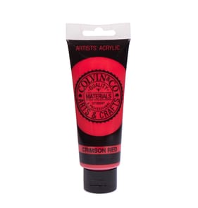 Colvin & Co Artists' Acrylic Colour Paint 120ml - Crimson Red