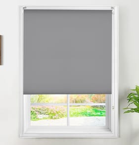 Home Collections Blackout Roller Blind 60-160cm - Grey