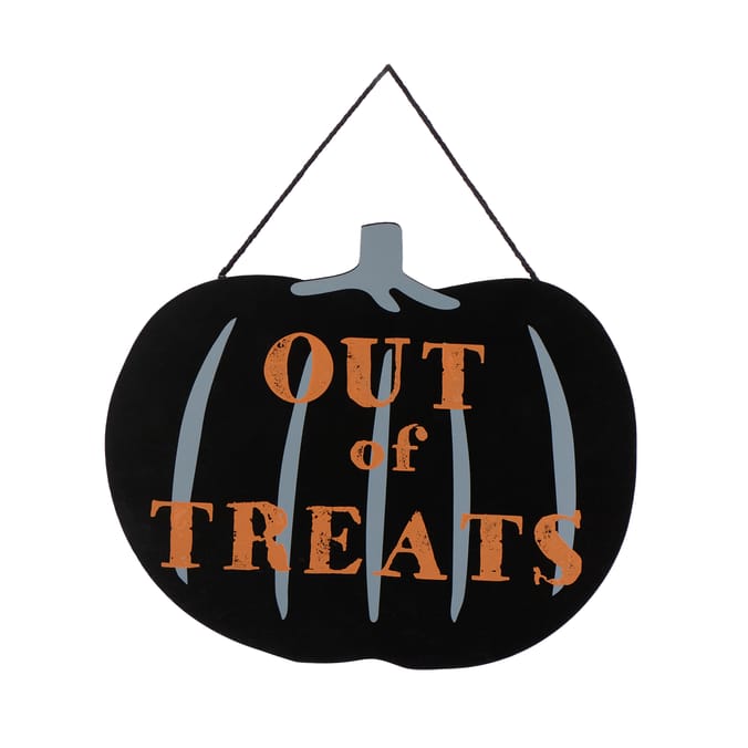 Hallow Scream Wooden Sign Decoration