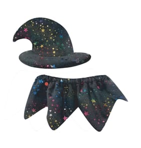 My Pets Halloween Dog Dress-Up Hat and Collar - Witch