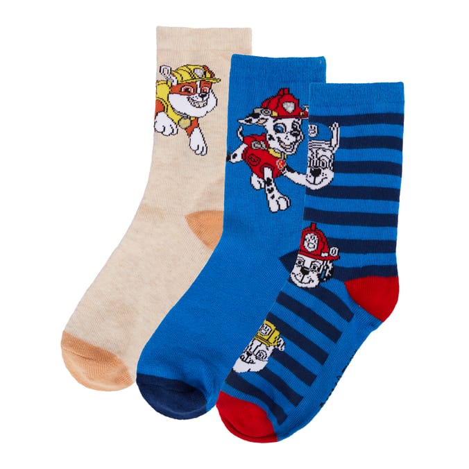 Paw Patrol Socks 3 Pack 