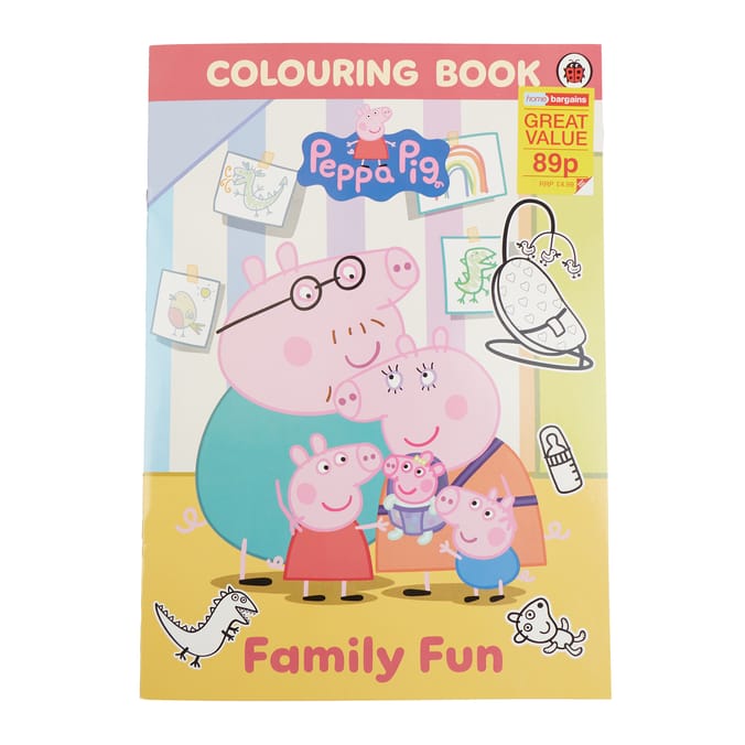  Peppa Pig Colouring Activity Book