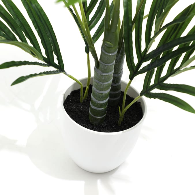 Home Collections Faux Palm in White Pot