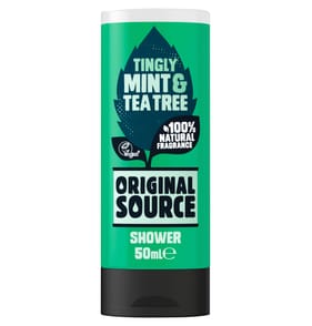 Original Source Shower Gel 50ml - Tingly Mint & Tea Tree