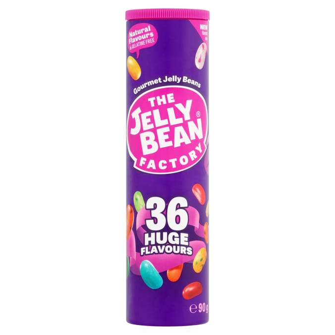 The Jelly Bean Factory 36 Huge Flavours Gourmet Jelly Beans 90g