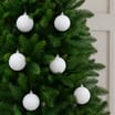 Festive Feeling 10cm Christmas Bauble 6 Pack