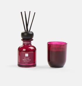 Wickford & Co Scented Reed Diffuser Gift Set - Mulled Wine
